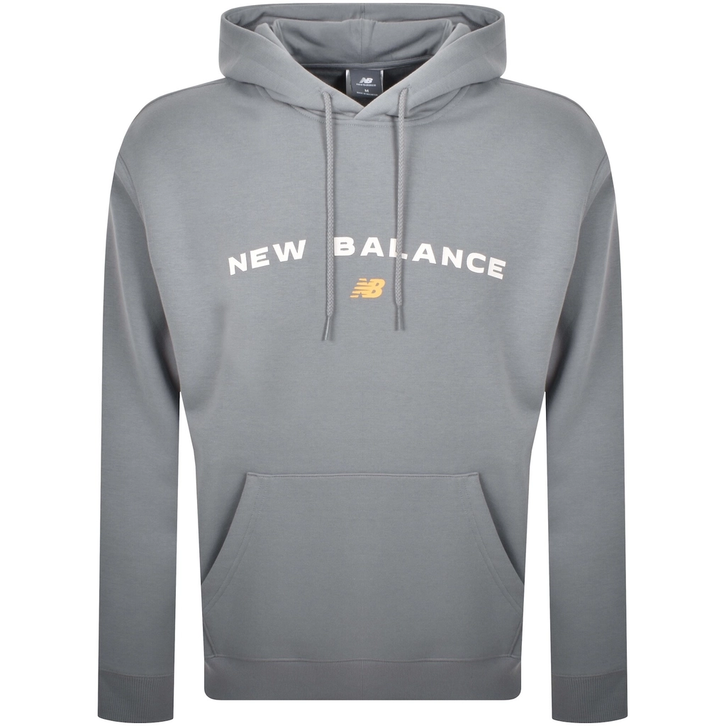 New Balance Graphic Logo Hoodie Grey